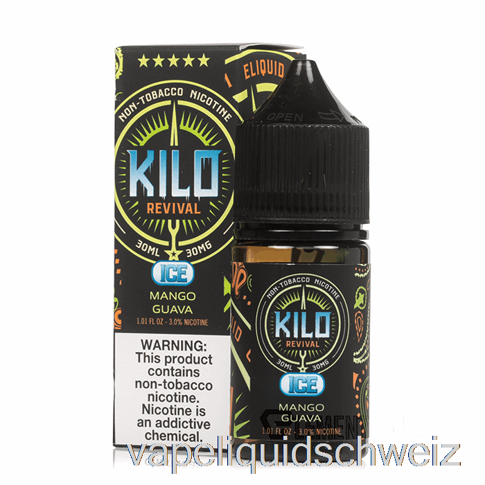 Ice Mango Guave – Kilo Revival Salts – 30 Ml 30 Mg Vape Schweiz